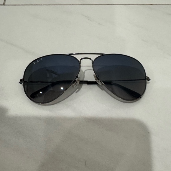 Ray-Ban Dark Lens Aviator Sunglasses